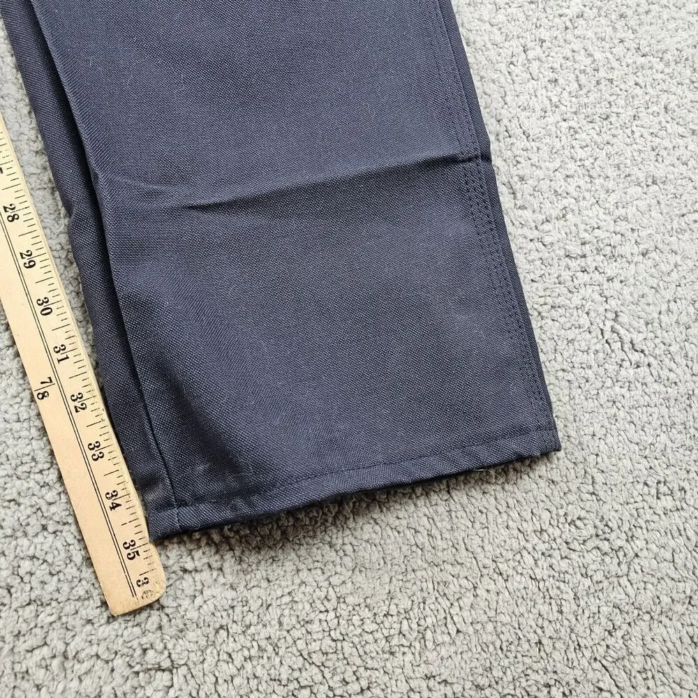 Bulwark FR Pants Mens 36x35* Blue Canvas Carpenter Utility Fire Resistant Welder